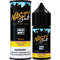 Essência para Vaper Nasty Juice Salt Cush Man Grape High Mint 30ML