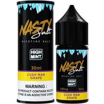 Essência para Vaper Nasty Juice Salt Cush Man Grape High Mint 30ML