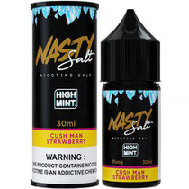 Essência para Vaper Nasty Juice Salt Cush Man Strawberry High Mint 30ML