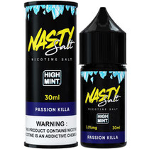 Essência para Vaper Nasty Juice Salt Passion Killa High Mint 30ML