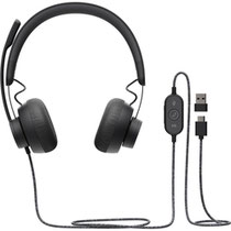 Auricular Logitech Zone Wired 981-000871 USB-C