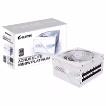 Fonte Gigabyte Aorus Elite ATX GP-AE1000PM PG5 Ice 80 Plus Platinum 1000W