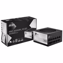 Fonte MSI Pro ATX A1000PL 80 Plus Platinum 1000W
