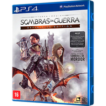 Game Sombras Da Guerra Definitive Edition Playstation 4