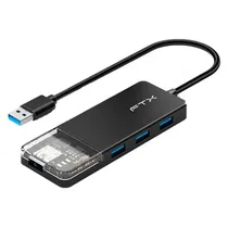 Hub USB FTX CT-HUBT1-PB - 4 Portas USB