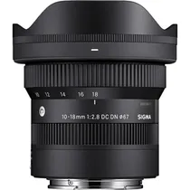 Lente Sigma 10-18mm f/2.8 DC DN para Sony