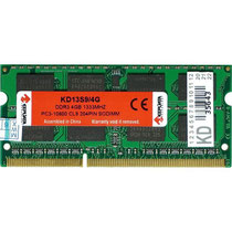 Memória Keepdata DDR3 4GB 1333MHz Notebook KD13S9/4G