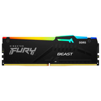 Memória Kingston Fury Beast RGB DDR5 16GB 6000MHz
