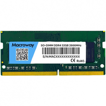 Memória Macroway DDR4 32GB 2666MHz Notebook