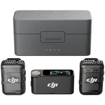 Microfone DJI Mic 2 (2 TX + 1 RX + Charging Case)
