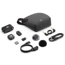 Microfone DJI Mic 3 (1 TX + 1 RX)