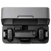 Microfone DJI Mic Mini (2 TX + 1 RX + Charging Case) foto 1
