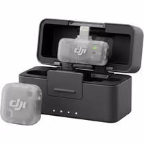 Microfone DJI Mic Mini 2S (1 TX + Mobile 1 RX + Charging Case)