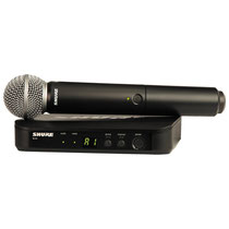 Micrófono Shure BLX24/SM58 Inalámbrico