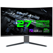 Monitor Gamemax LED GMX27C165Q WQHD 27" Curvo