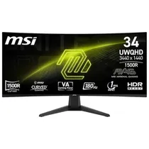 Monitor MSI LED MAG 346CQ UWQHD 34" Curvo