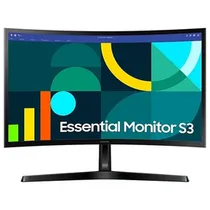 Monitor Samsung LED LS24D366GAN Full HD 24" Curvo