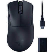 Mouse Razer Deathadder V3 Pro + Hyperpolling Óptico USB