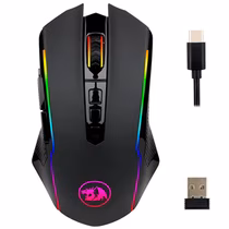 Mouse Redragon Ranger Lite M910-KS RGB Óptico Wireless