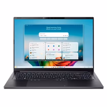 Notebook Acer Swift Go 16 SFG16-A71T-R5UY AMD Ryzen AI 7 2.0GHz / Memória 16GB / SSD 1TB / 16" / Windows 11