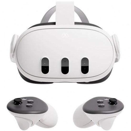 Óculos de Realidade Virtual Oculus Meta Quest 3 128GB no Paraguai
