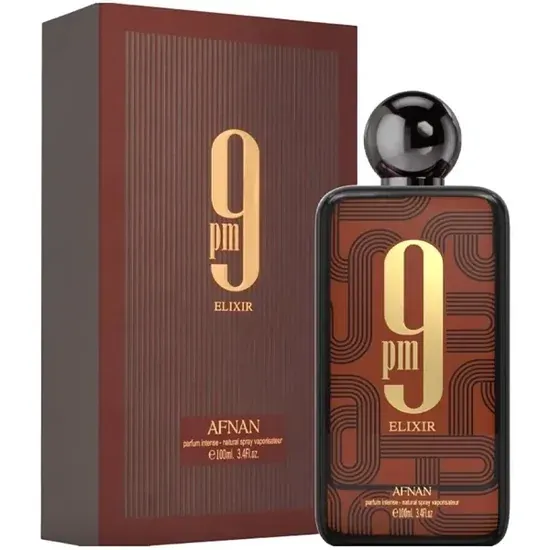 Afnan 9PM Elixir Parfum Intense — unissex, 100 ml, Parfum Intense