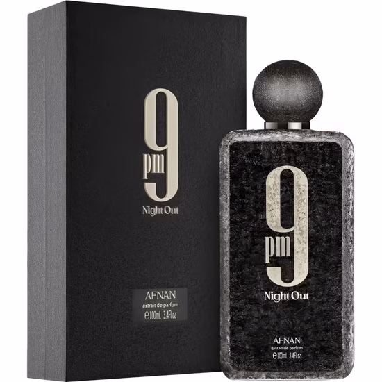 PERFUME AFNAN 9PM NIGHT OUT EXTRAIT DE PARFUM MASCULINO 100ML