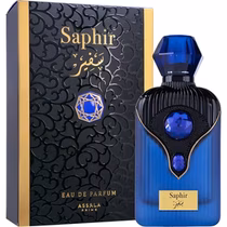 Perfume Assala Prime Saphir Eau de Parfum Masculino 100ML