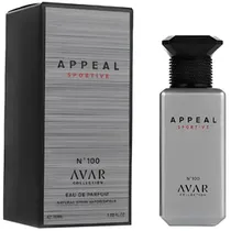 Perfume Avar Collection Appeal Sportive N°100 Eau de Parfum Masculino 30ML