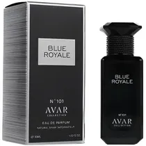 Perfume Avar Collection Blue Royale N°101 Eau de Parfum Masculino 30ML