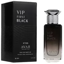 Perfume Avar Collection Vip First Black N°105 Eau de Parfum Masculino 30ML