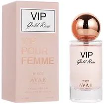 Perfume Avar Collection Vip Gold Rose N°004 Eau de Parfum Feminino 30ML
