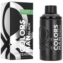 Perfume Benetton Colors Man Black Intenso Eau de Parfum Masculino 200ML foto 1