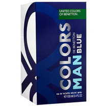 Perfume Benetton Colors Man Blue Eau de Toilette Masculino 100ML foto 1