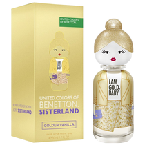 Perfume Benetton Sisterland Golden Vanilla Eau de Parfum Feminino 80ML foto 1