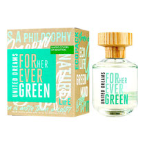 Perfume Benetton United Dreams Forever Green Her Eau de Toilette Femenino 80ML