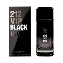 Perfume Carolina Herrera 212 Vip Black Eau de Parfum Masculino 200ML