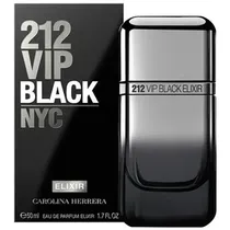 Perfume Carolina Herrera 212 Vip Black Elixir Eau de Parfum Masculino 50ML
