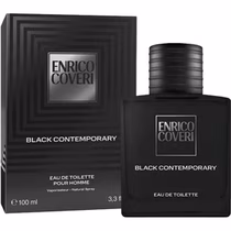 Perfume Enrico Coveri Black Contemporary Eau de Toilette Masculino 100ML