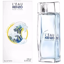 Perfume Kenzo L'Eau Hyper Wave Pour Homme Eau de Toilette Masculino 100ML