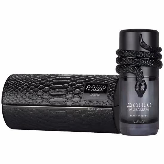 Perfume Lattafa Musamam Black Intense Eau de Parfum Unissex 100ML