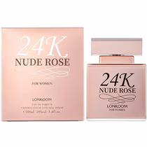 Perfume Lonkoom 24K Nude Rose Eau de Parfum Feminino 100ML