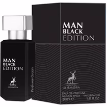 Perfume Maison Alhambra Man Black Edition Eau de Parfum Masculino 30ML