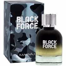 Perfume Maryaj Black Force Eau de Parfum Masculino 100ML