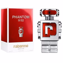 Perfume Paco Rabanne Phantom In Red Parfum Elixir Masculino 150ML