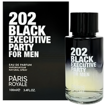 Perfume Paris Royale 202 Black Executive Party Agua de Parfum Masculino 100ML