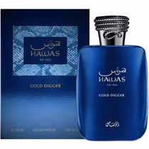 Perfume Rasasi Hawas Gold Digger Eau de Parfum Masculino 100ML