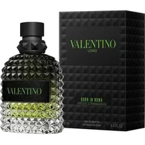 Perfume Valentino Uomo Born In Roma Green Stravaganza Eau de Toilette Masculino 100ML