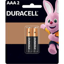 Pilha Duracell AAA Mini - 2 Unidades