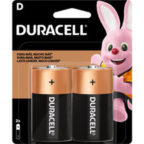 Pilha Duracell Tipo D - 2 Unidades